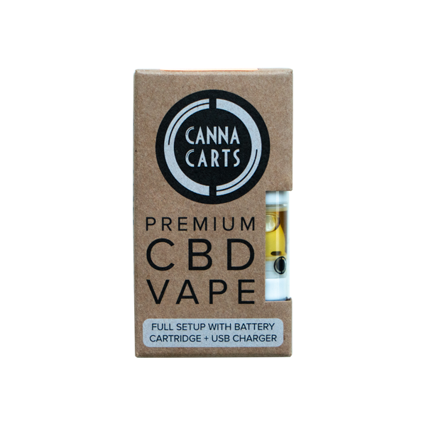 Cannacarts Premium CBD Vape Cartridge Set - Flavour: Rainbow Belts