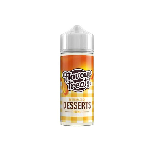 Flavour Treats Desserts by Ohm Boy 100ml Shortfill 0mg (70VG/30PG) - SilverbackCBD