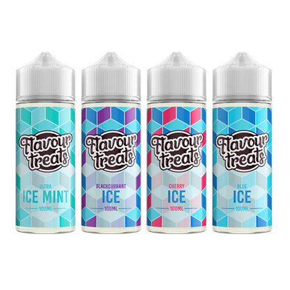 Flavour Treats Ice by Ohm Boy 100ml Shortfill 0mg (70VG-30PG) - Flavour: Cherry Ice - SilverbackCBD