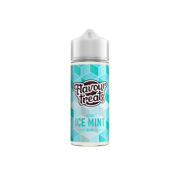 Flavour Treats Ice by Ohm Boy 100ml Shortfill 0mg (70VG-30PG) - Flavour: Cherry Ice - SilverbackCBD