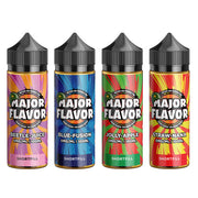 Major Flavor 100ml Shortfill 0mg (70VG-30PG) - Flavour: Blue-Ade