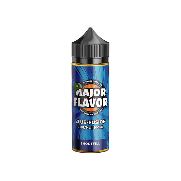 Major Flavor 100ml Shortfill 0mg (70VG-30PG) - Flavour: Energi-Ice