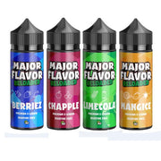 Major Flavor Reloaded 100ml Shortfill 0mg (70VG-30PG) - Flavour: Berriez - SilverbackCBD