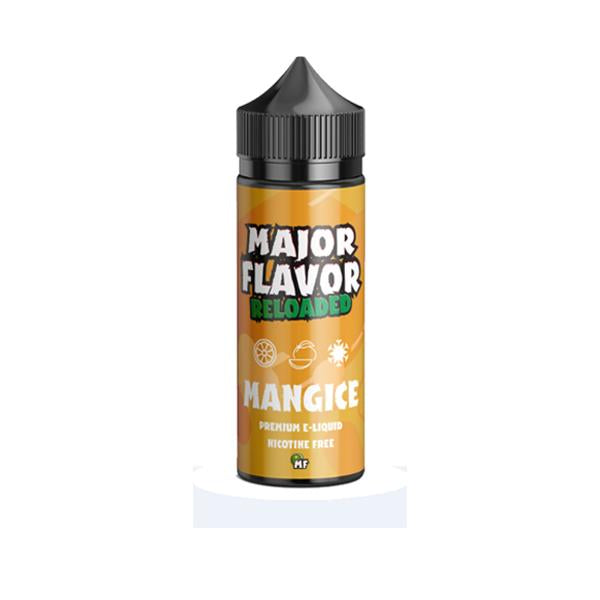 Major Flavor Reloaded 100ml Shortfill 0mg (70VG-30PG) - Flavour: Berriez - SilverbackCBD