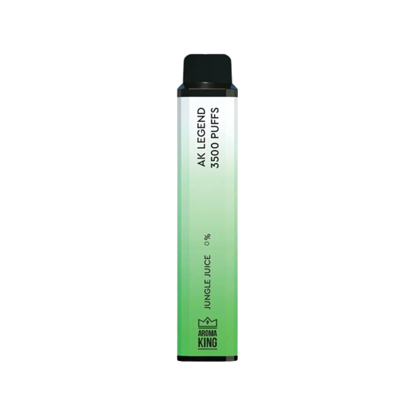 0mg Aroma King Legend Disposable Vape Device 3500 Puffs - Flavour: Blackurrant Menthol