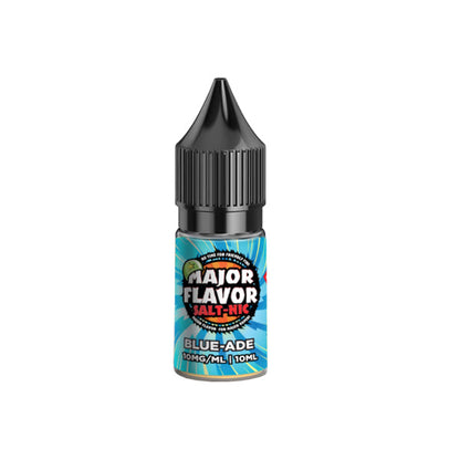 20mg Major Flavor Nic Salts 10ml (60VG-40PG) - Flavour: Blue-Ade