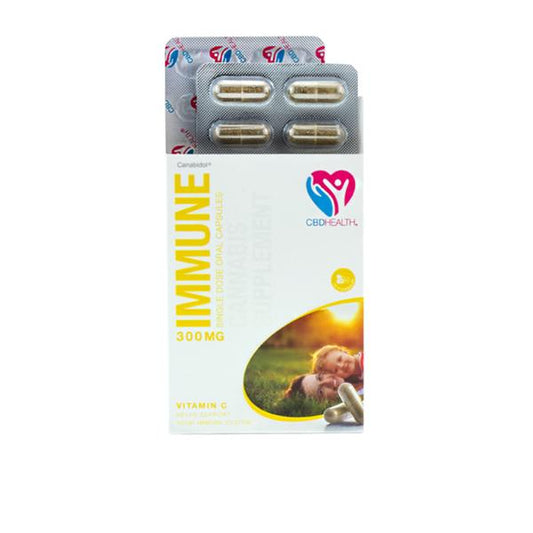Canabidol 300mg CBD Oral Capsules 30 Caps - Immune - SilverbackCBD