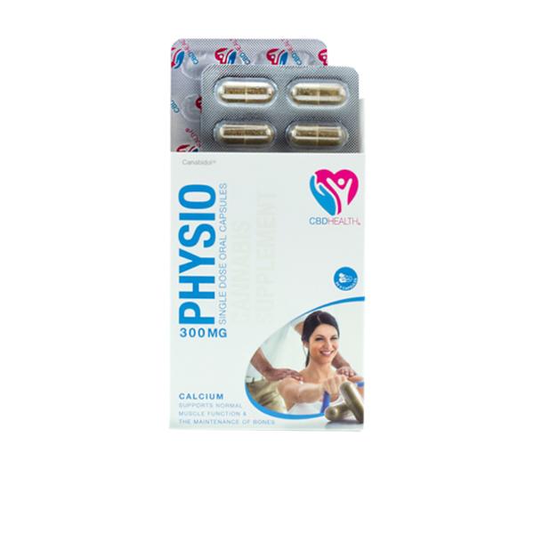 Canabidol 300mg CBD Oral Capsules 30 Caps - Physio - SilverbackCBD
