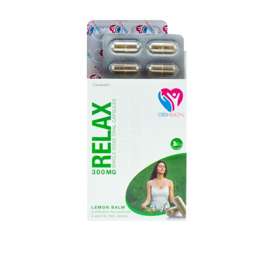 Canabidol 300mg CBD Oral Capsules 30 Caps - Relax - SilverbackCBD