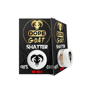 Dope Goat Shatter 98% CBD 1g - Flavour: Red Bully - SilverbackCBD