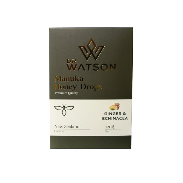 Dr Watson Manuka Honey Drops 120g (non-CBD) - Flavour: Lemon - SilverbackCBD