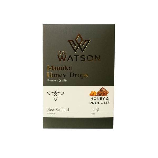 Dr Watson Manuka Honey Drops 120g (non-CBD) - Flavour: Lemon - SilverbackCBD