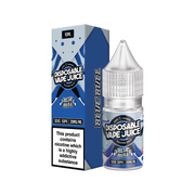 20mg Vape Heaven Disposable Vape Juice 10ml Nic Salts (50VG/50PG) - Flavour: Blue Bull