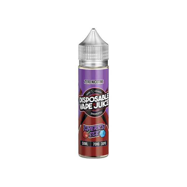 Vape Heaven Disposable Vape Juice 50ml Shortfill 0mg (70VG/30PG) - Flavour: Red Apple Ice