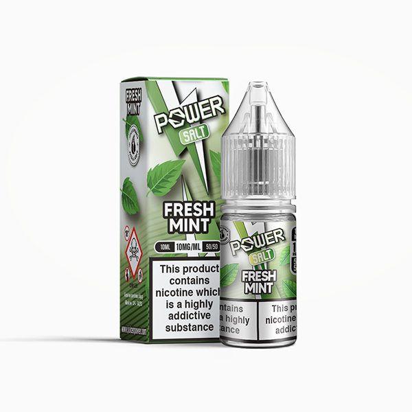 20mg Juice N Power Power Salts 10ml (50VG/50PG) - Flavour: Fresh Mint