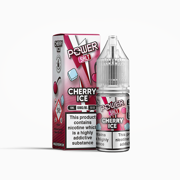 10mg Juice N Power Power Salts 10ml (50VG/50PG) - Flavour: Cherry Ice