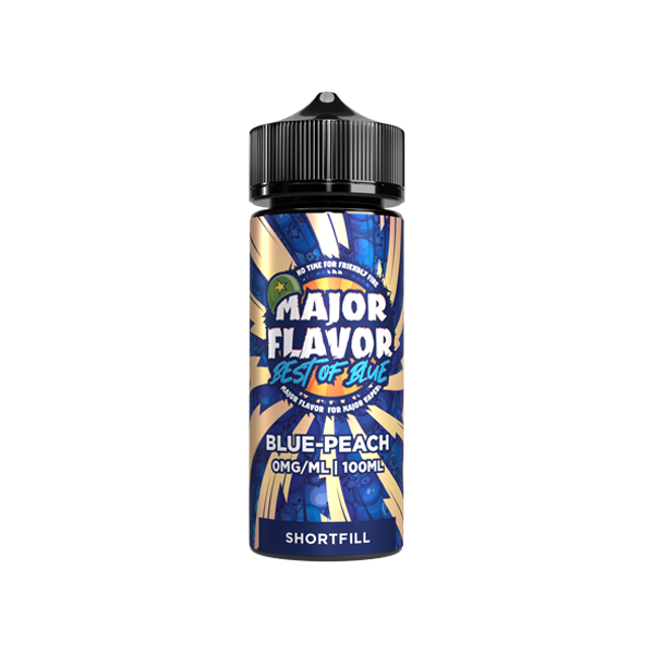 Major Flavour Best Of Blue 100ml Shortfill 0mg (70VG-30PG) - Flavour: Blue Sour