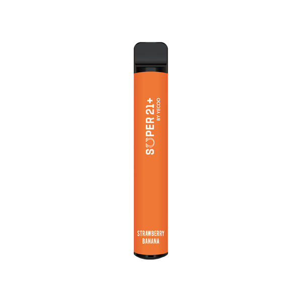 20mg Super21+ By Yecoo Disposable Vape Device 600 Puffs - Flavour: Blackcurrant Berry