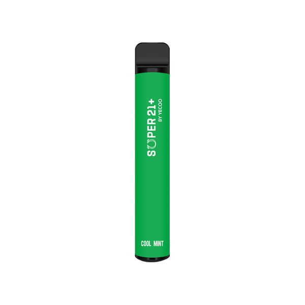 20mg Super21+ By Yecoo Disposable Vape Device 600 Puffs - Flavour: Sour Apple