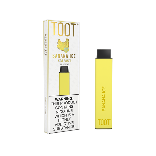 20mg TOOT Bar Disposable Vape Device 600 Puffs - Flavour: Mango