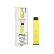 20mg TOOT Bar Disposable Vape Device 600 Puffs - Flavour: Peach Ice