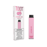 20mg TOOT Bar Disposable Vape Device 600 Puffs - Flavour: Banana Ice