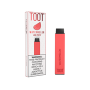 20mg TOOT Bar Disposable Vape Device 600 Puffs - Flavour: Peach Ice