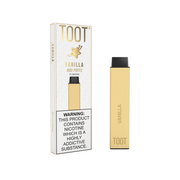 20mg TOOT Bar Disposable Vape Device 600 Puffs - Flavour: Banana Ice