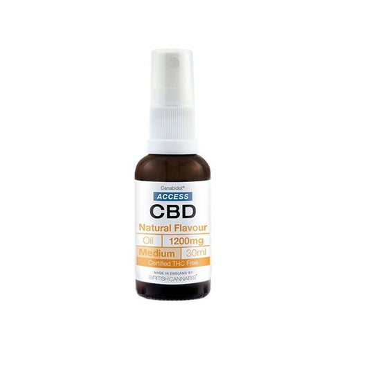Access CBD 1200mg CBD Broad Spectrum Oil 30ml - Flavour: Citrus - SilverbackCBD