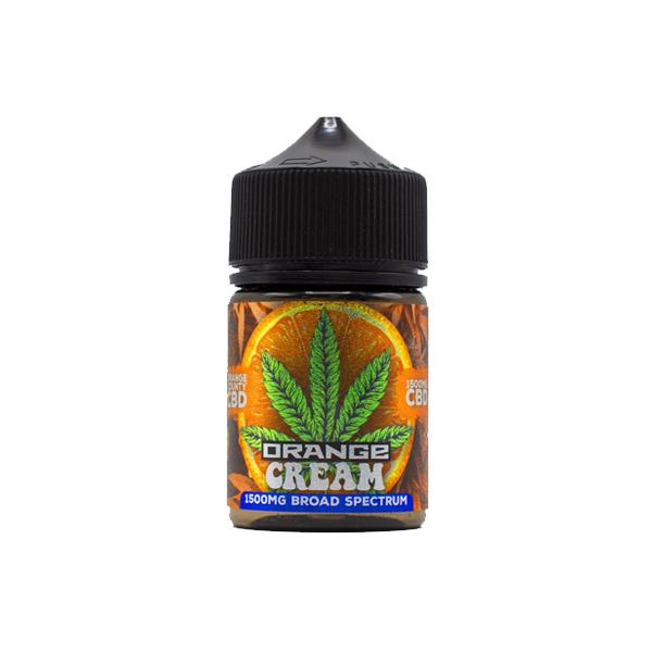 Orange County CBD Cali Range 1500mg CBD 50ml E-liquid (60VG-40PG) - Flavour: Cherry OG Kush - SilverbackCBD