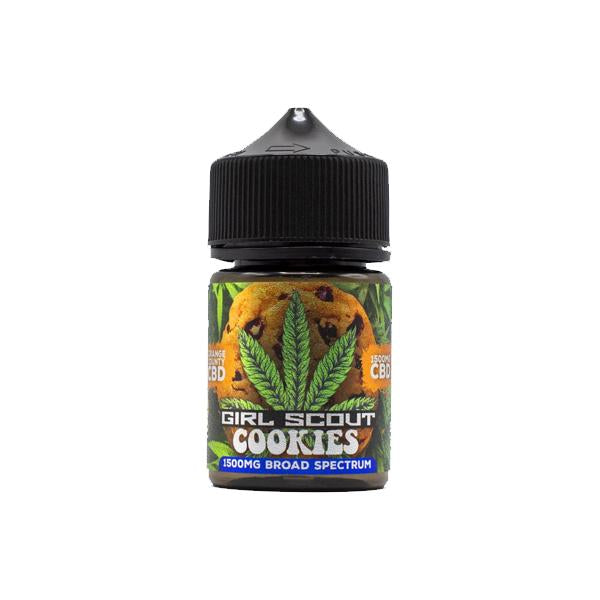 Orange County CBD Cali Range 1500mg CBD 50ml E-liquid (60VG-40PG) - Flavour: Cherry OG Kush - SilverbackCBD