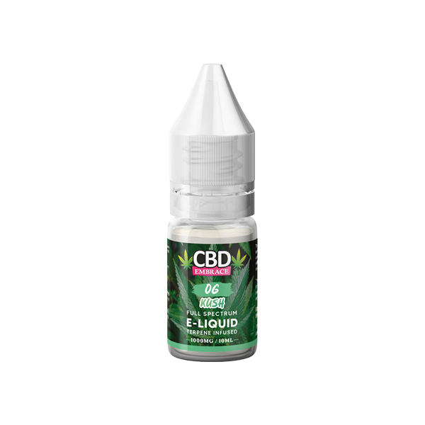 CBD Embrace 1000mg Full Spectrum CBD Vape Oil - 10ml - Flavour: Heisenberry