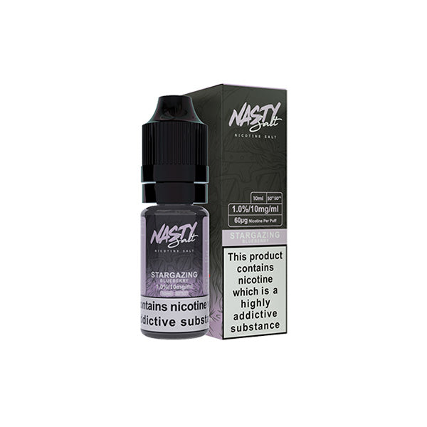 20mg Nasty Salts 10ml Nic Salts (50VG-50PG) - Flavour: Wicked Haze