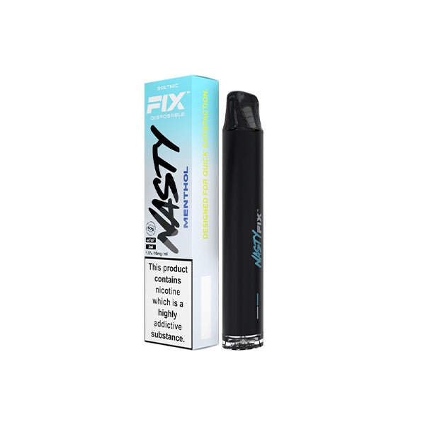 20mg Nasty Air Fix Disposable Vaping Device 675 Puffs - Flavour: Bloody Berry
