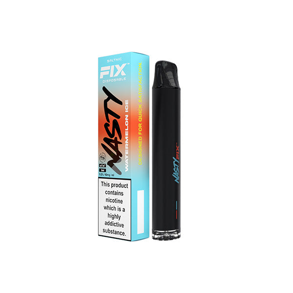 20mg Nasty Air Fix Disposable Vaping Device 675 Puffs - Flavour: Sicko Blue