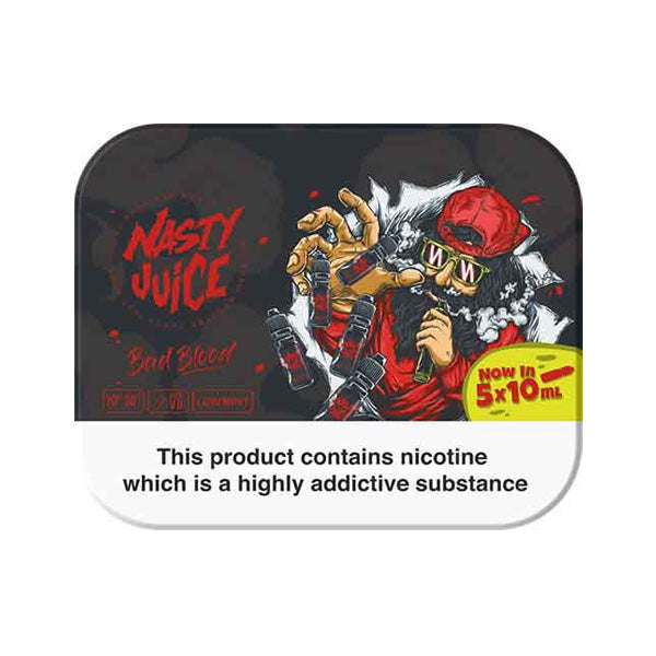 Nasty Multipack 0mg 10ml E-Liquids (70VG-30PG) - Flavour: Wicked Haze