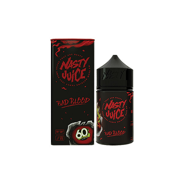 Nasty Juice 50ml Shortfill 0mg (70VG-30PG) - Flavour: Devil Teeth