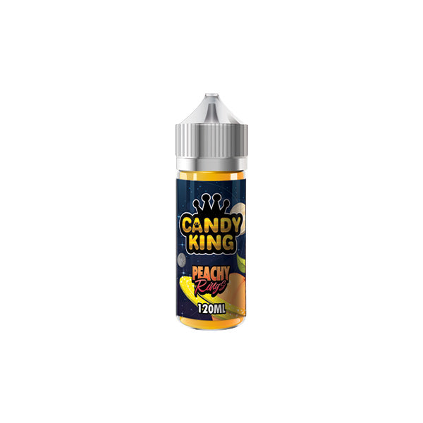 Candy King By Drip More 100ml Shortfill 0mg (70VG-30PG) - Flavour: Peachy Rings