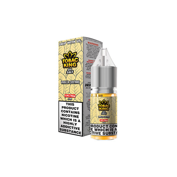 10mg Tobac King Salts By Drip More 10ml Nic Salts (50VG-50PG) - Flavour: Cuban