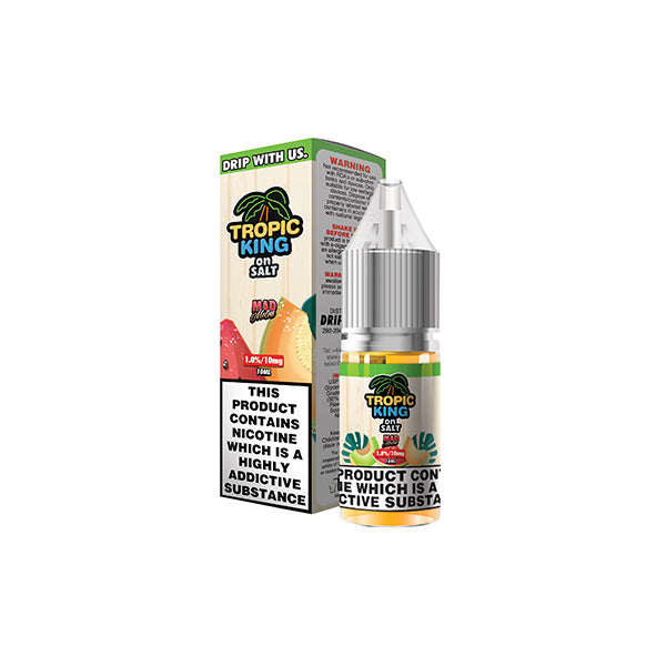 10mg Tropic King Salts By Drip More 10ml Nic Salts (50VG-50PG) - Flavour: Berry Breeze