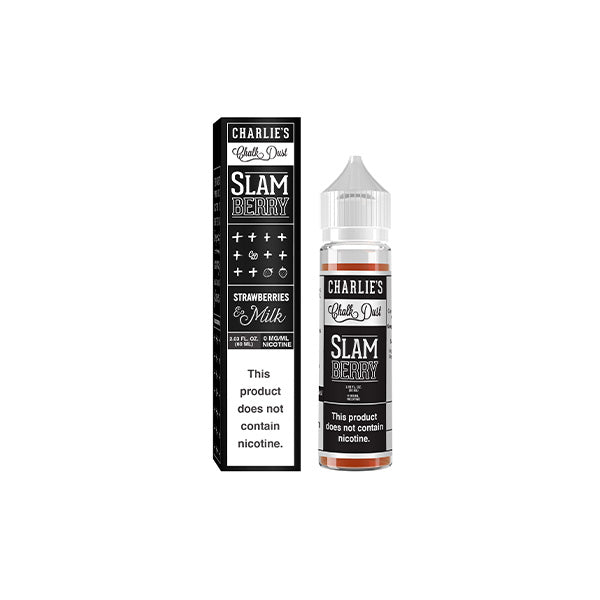 Charlie's Chalk Dust 50ml Shortfill 0mg (70VG-30PG) - Flavour: Moustache Milk