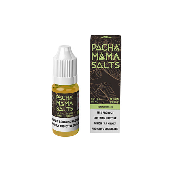 20mg Pacha Mama By Charlie's Chalk Dust Salts 10ml Nic Salt (50VG-50PG) - Flavour: Mint Leaf