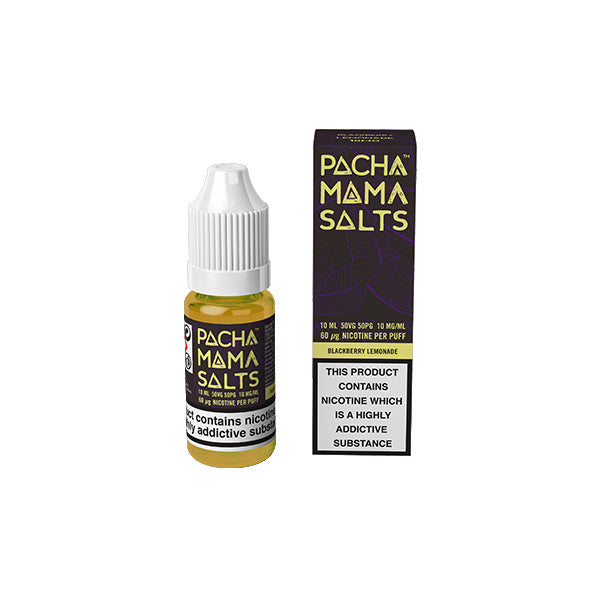10mg Pacha Mama By Charlie's Chalk Dust Salts 10ml Nic Salt (50VG-50PG) - Flavour: Starfruit Grape