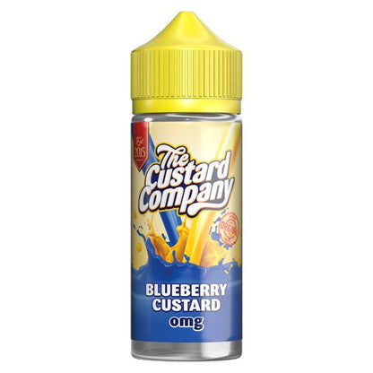The Custard Company 100ml Shortfill 0mg (70VG-30PG) - Flavour: Raspberry Custard - SilverbackCBD