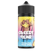 Greedy Bear 100ml Shortfill 0mg (70VG-30PG) - Flavour: Birthday Cake - SilverbackCBD