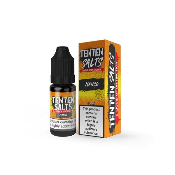 10mg TenTen 10ml Nic Salts (50VG-50PG) - Flavour: Watermelon Ice