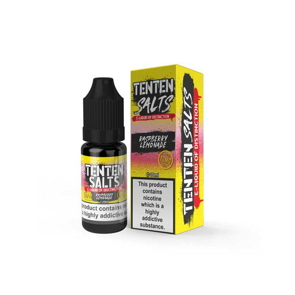 10mg TenTen 10ml Nic Salts (50VG-50PG) - Flavour: Grape Mixed With Berries