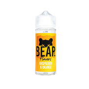 Bear Flavours 100mg Shortfill 0mg (70VG-30PG) - Flavour: Strawberry Daiquiri