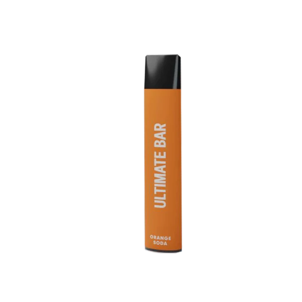 20mg Ultimate Bar Disposable Nic Salt Pod 575 Puffs - Flavour: Orange Soda