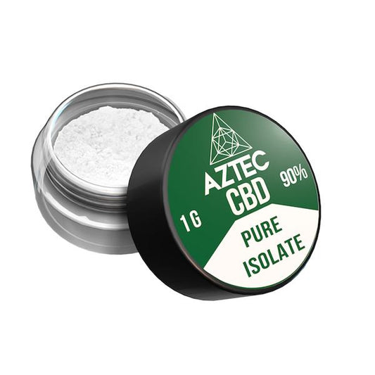 Aztec CBD Isolate 90% 1000mg CBD - 1g - SilverbackCBD